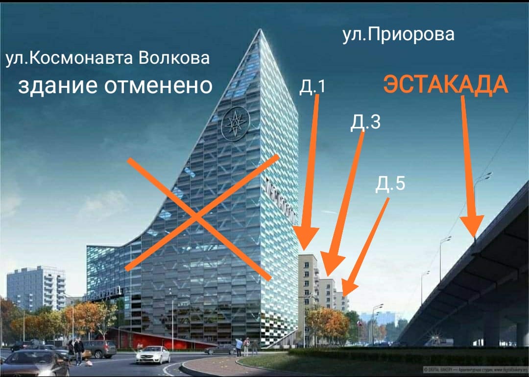 ⛔ СТОП ЭСТАКАДА! 🚫 Нет эстакаде в Москве от улицы 8-го марта к улице  Приорова!